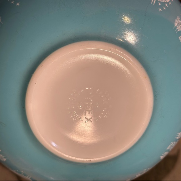Pyrex vintage butterprint mixing bowls Cinderella bowls - Picture 4 of 4